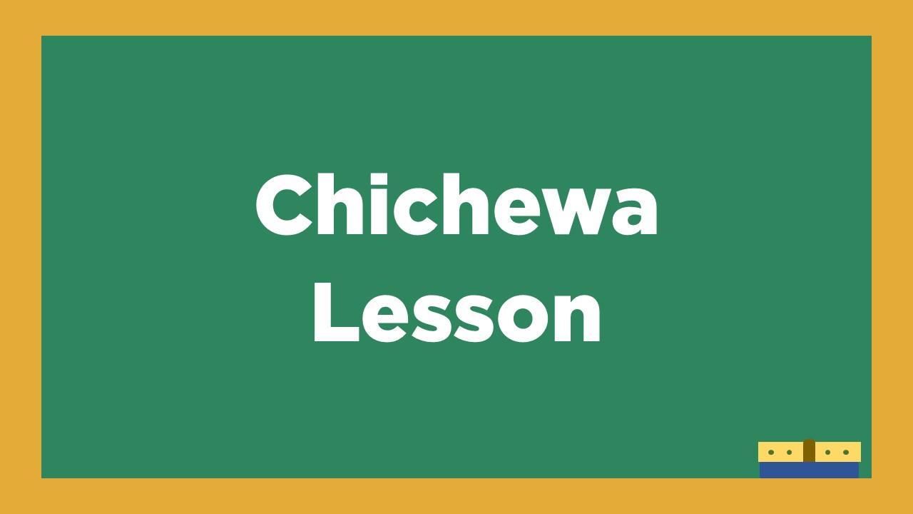 Chichewa lessons on sale